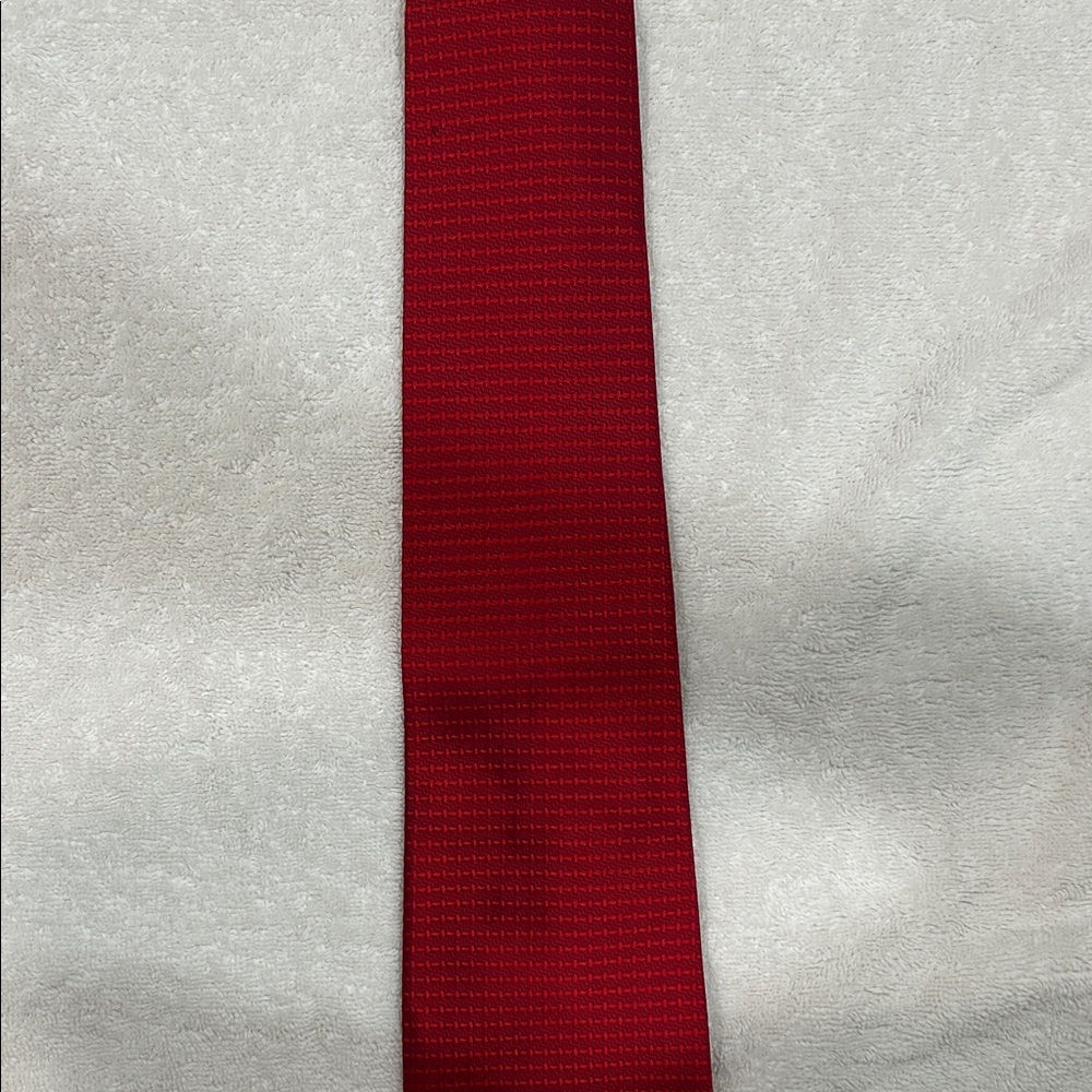 Kenneth Cole Classic Red Tie